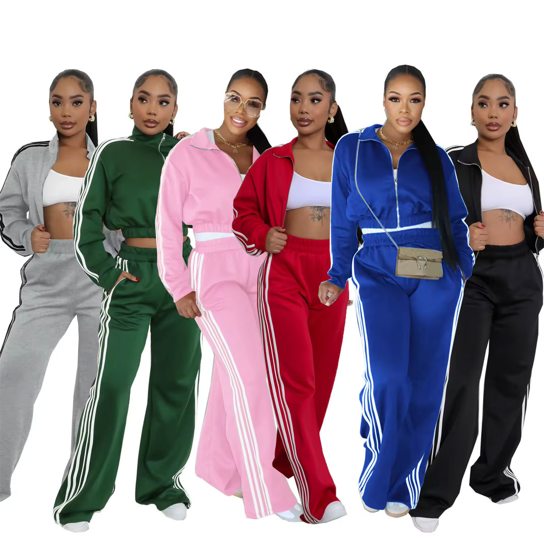 Fashion casual women’s sweatshirt set, Color: Customized, package includes: outerwear, trousers, vest