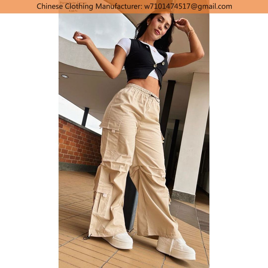 High-quality women’s loose trousers, casual solid trousers, elastic and breathable multi-pocket women’s overalls, the set includes: women’s overalls, a small jacket, and a small vest